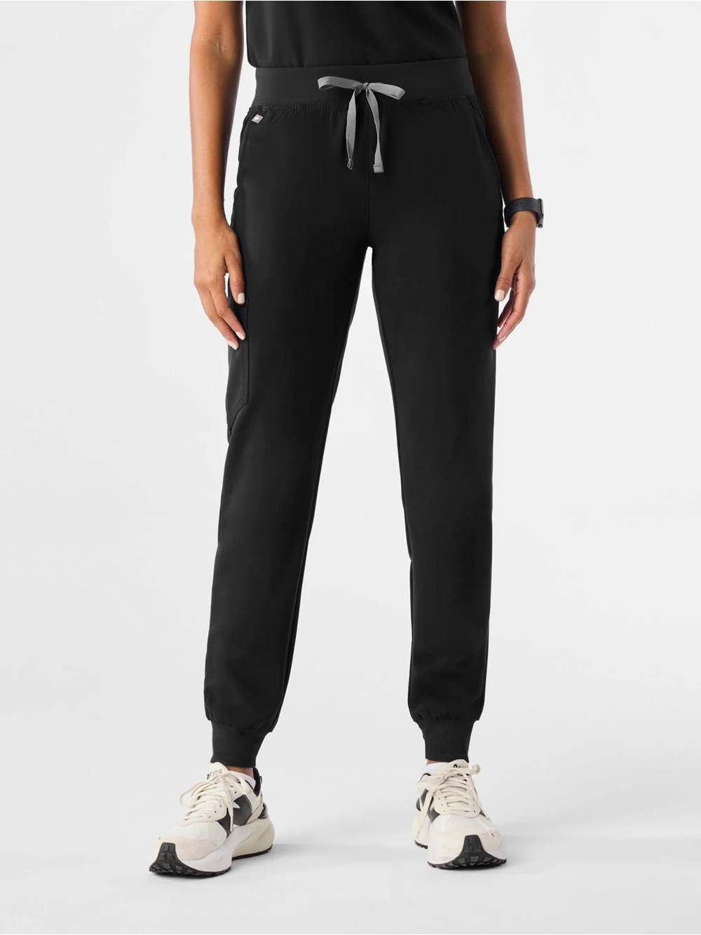 FIGS Technical Collection Black Jogger Scrub Pant XXS